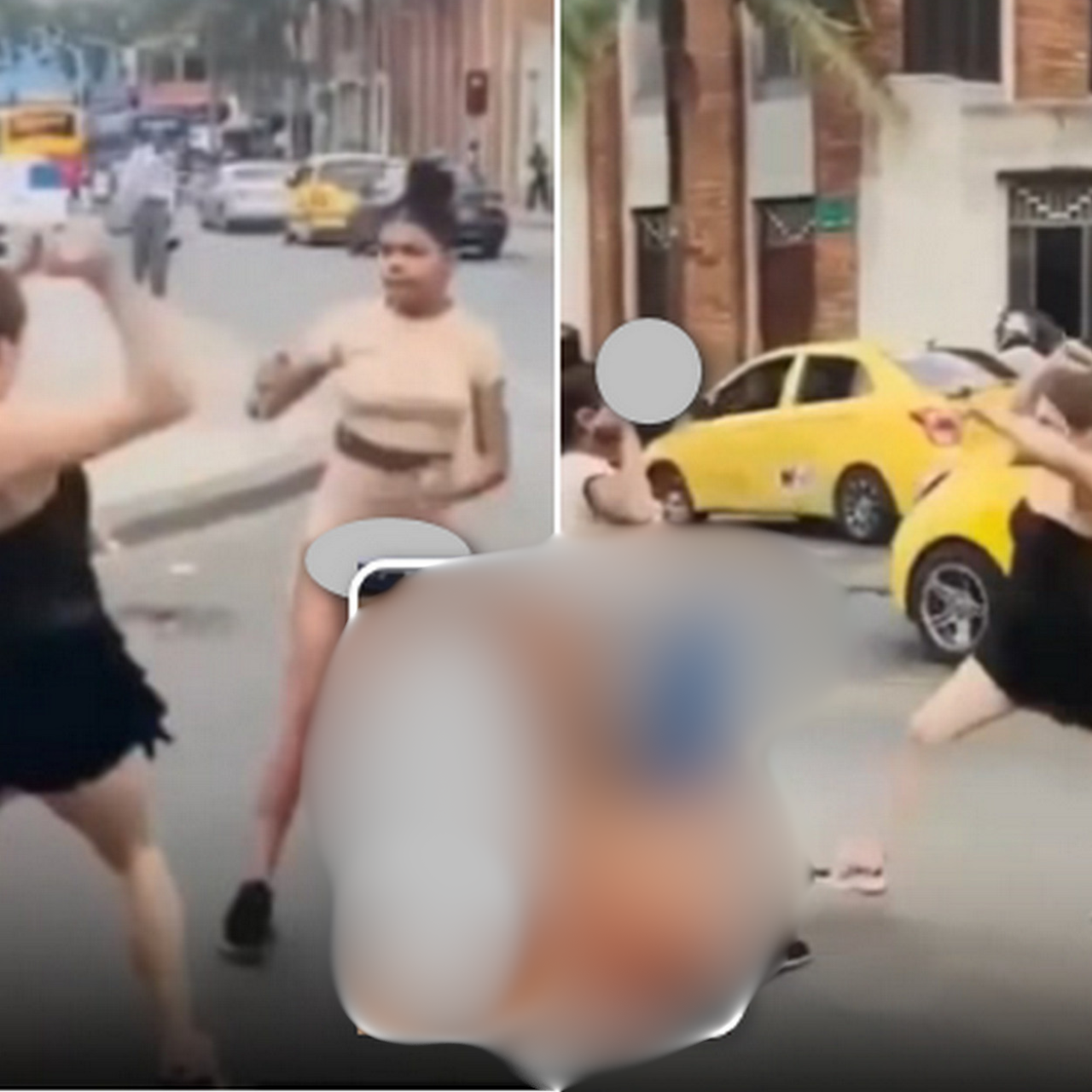 Hai cô gái hẹn “đấu d@o” giữa đường, một người tửv0ng sau cuộc ẩu đả